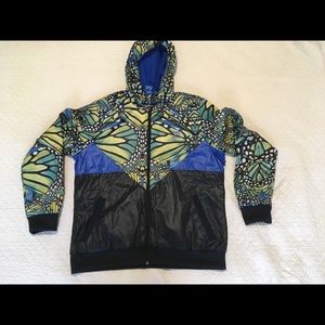 Fleece-lined Adidas jacket, Large